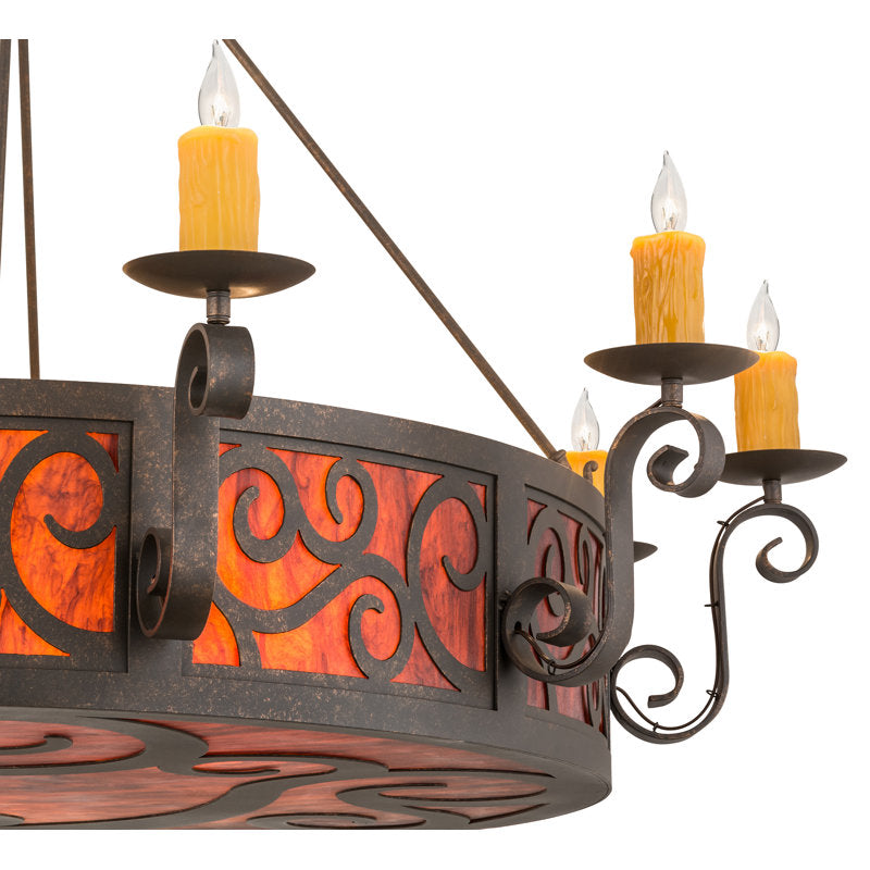 Thornaby 16 - Light Glass Chandelier