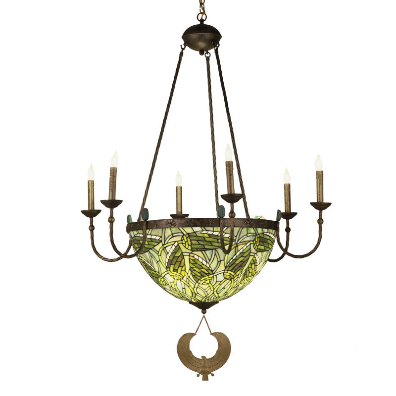 Tiffany 10 - Light Chandelier