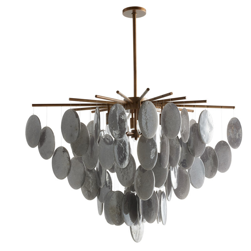 Tiffany 8 - Light Chandelier