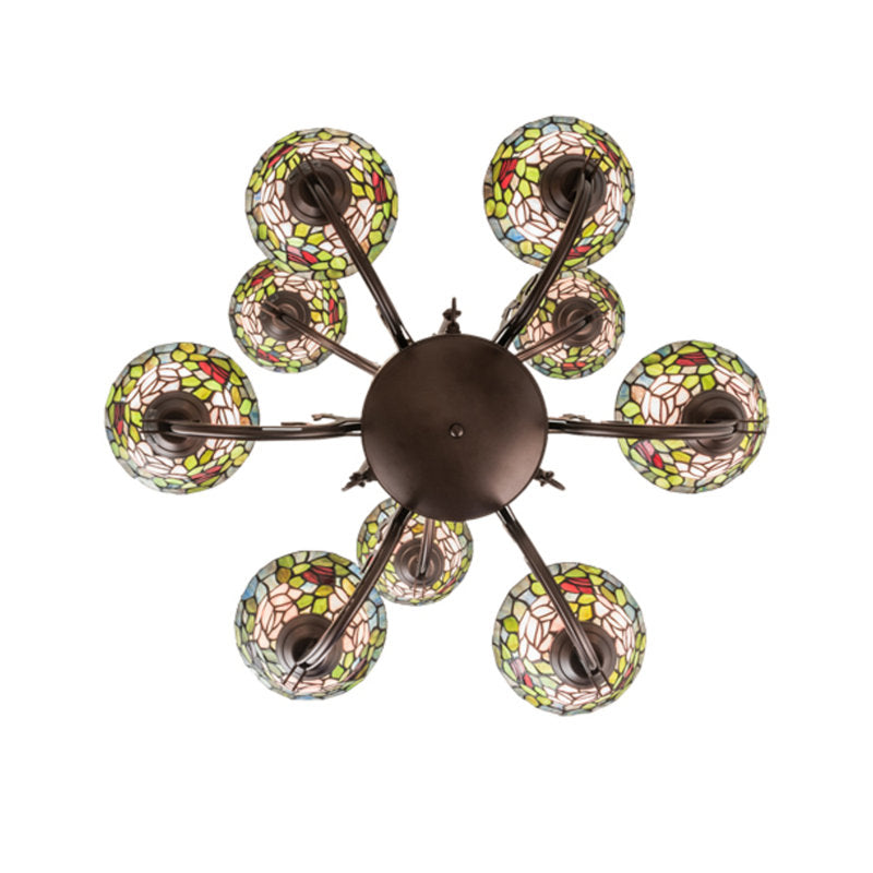 Tiffany Roman 9 - Light Chandelier