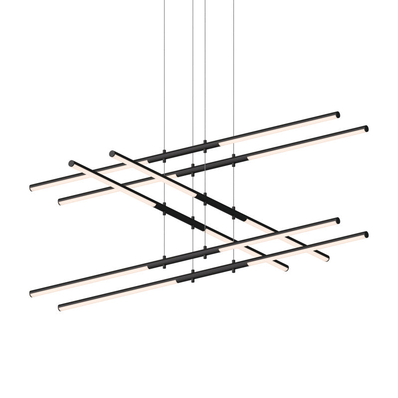 Tik-Tak庐 12 - Light LED Chandelier