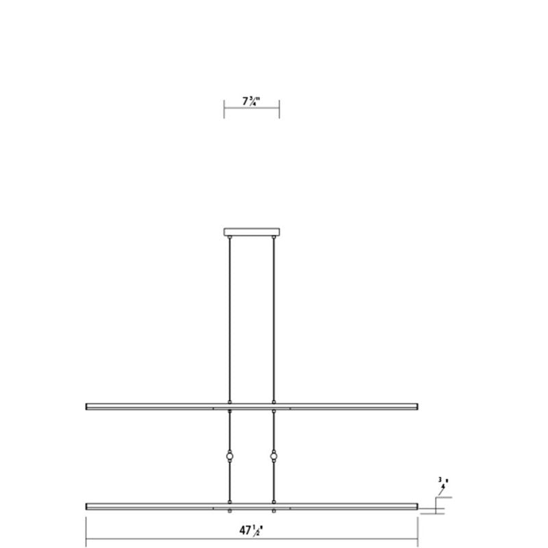 Tik-Tak庐 12 - Light LED Chandelier