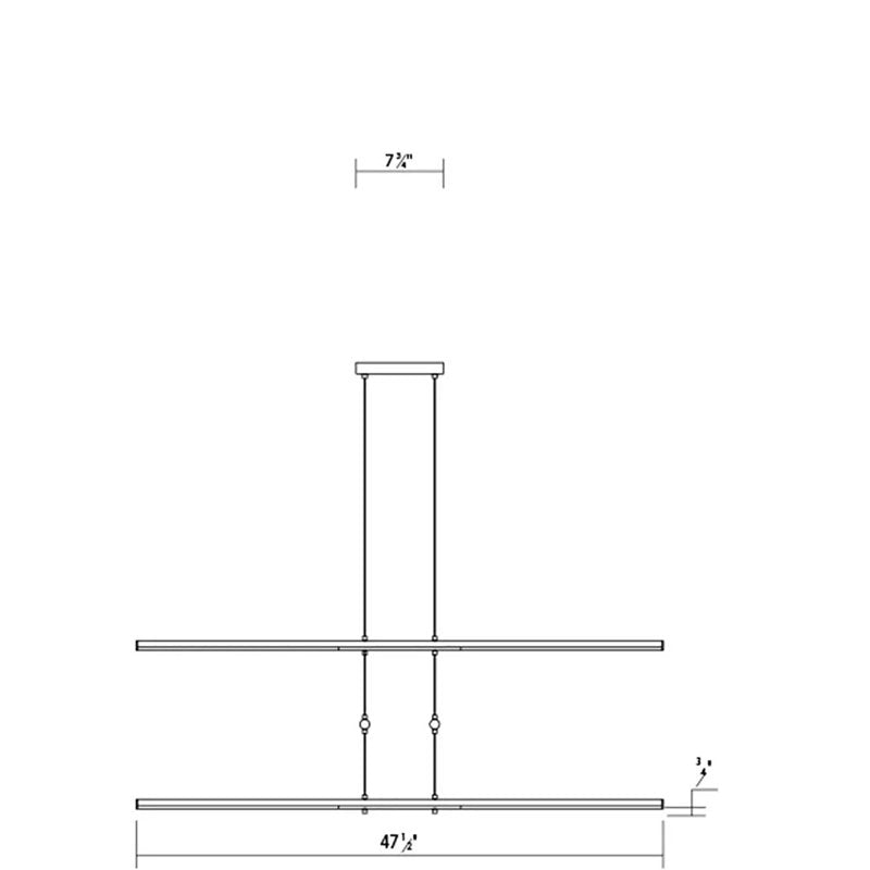 Tik-Tak庐 12 - Light LED Chandelier