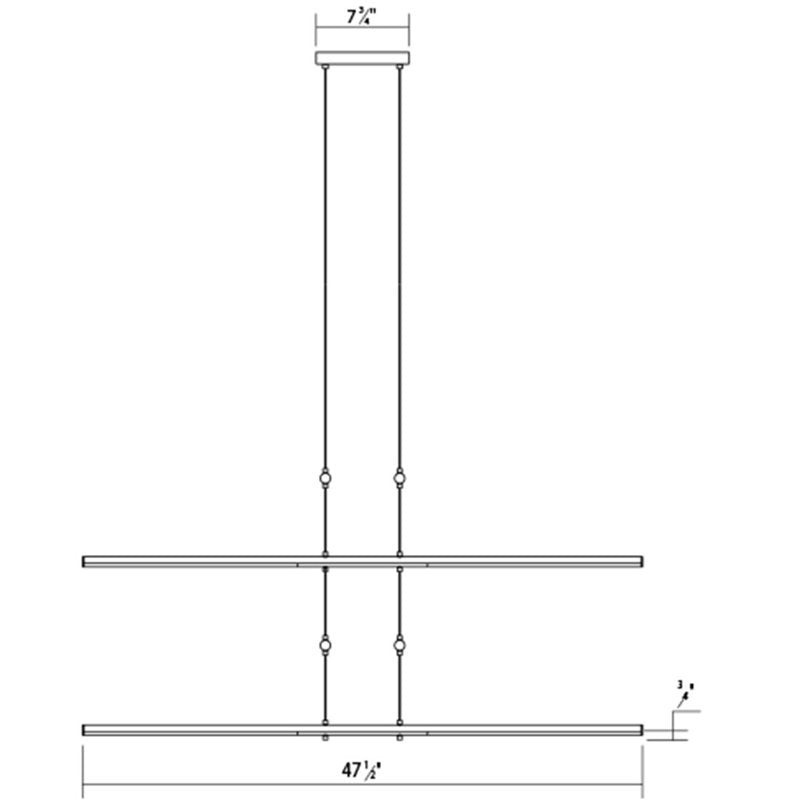 Tik-Tak庐 16 - Light LED Chandelier