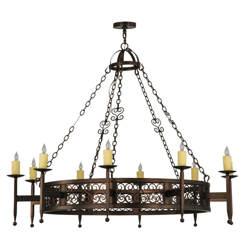 Toscano 10 - Light Chandelier