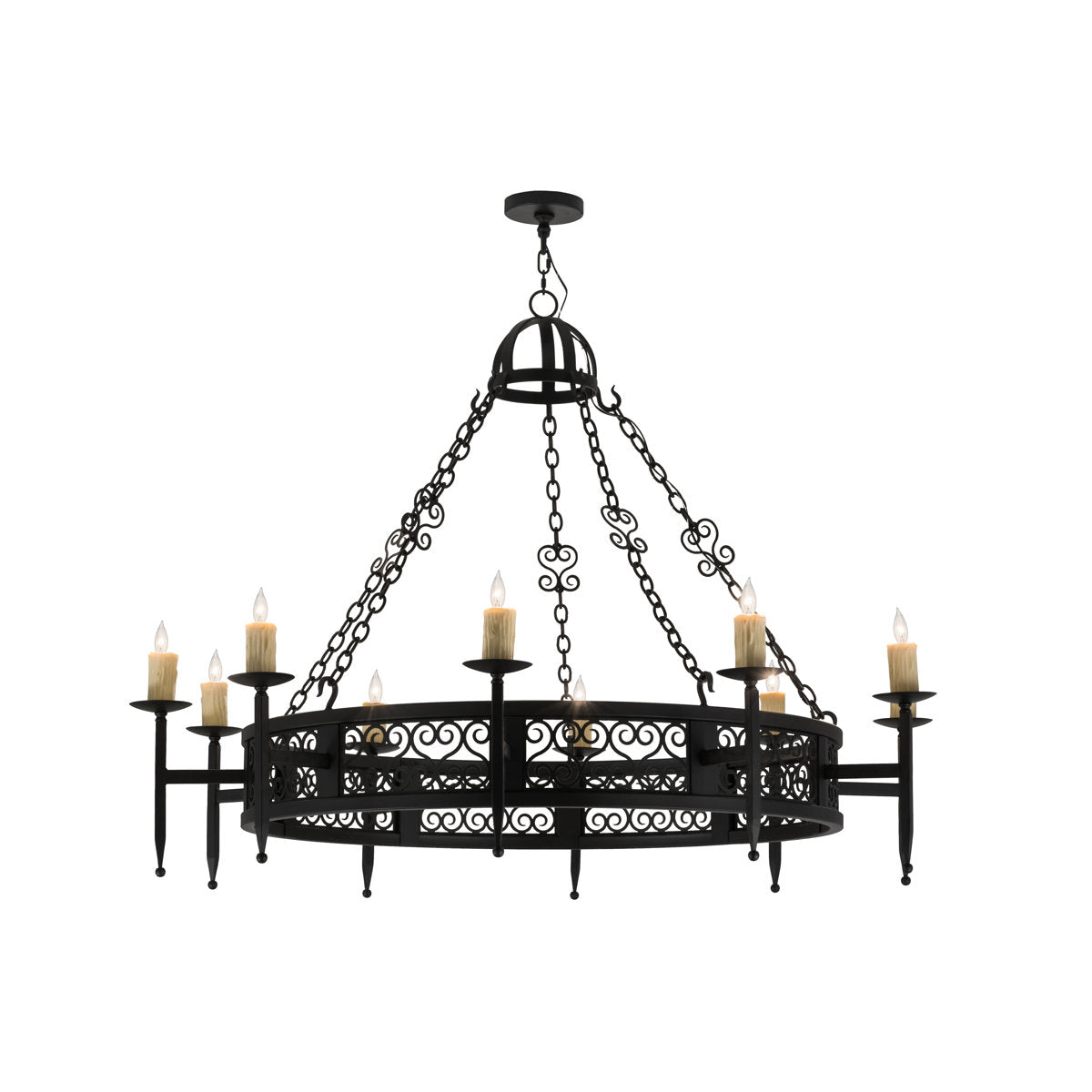 Toscano 10 - Light Chandelier