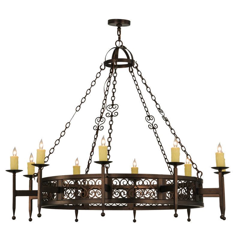 Toscano 10 - Light Chandelier