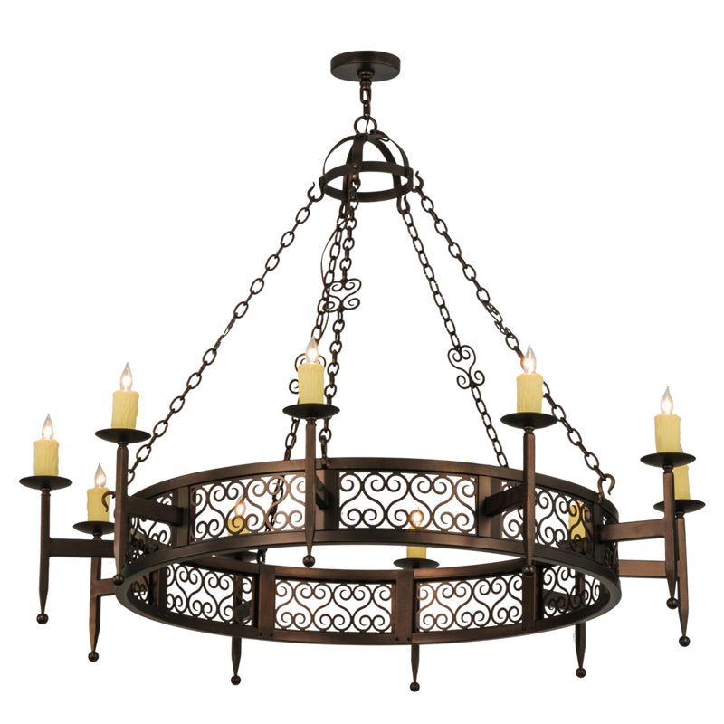 Toscano 10 - Light Chandelier