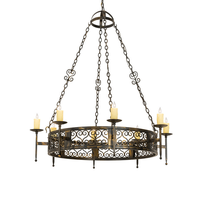Toscano 8 - Light Chandelier