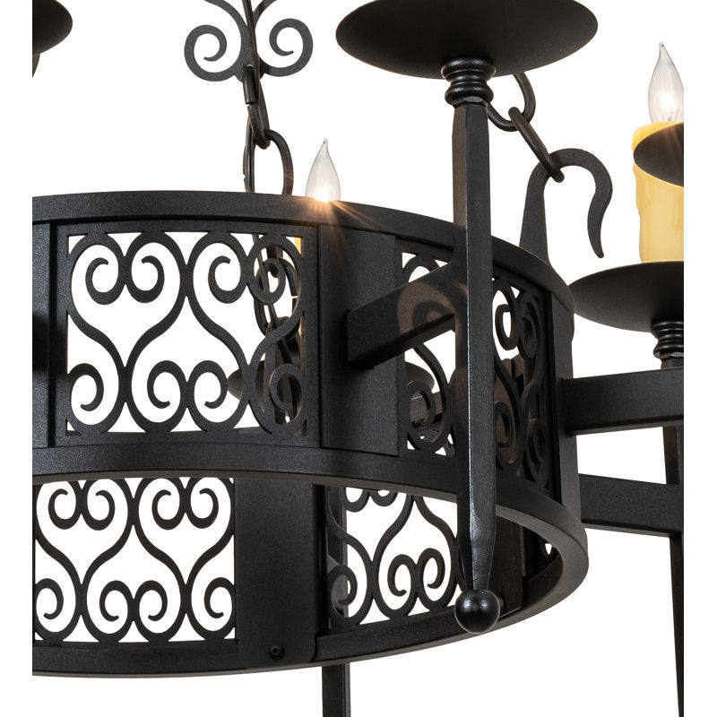 Toscano 8 - Light Chandelier