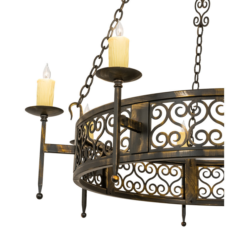 Toscano 8 - Light Chandelier