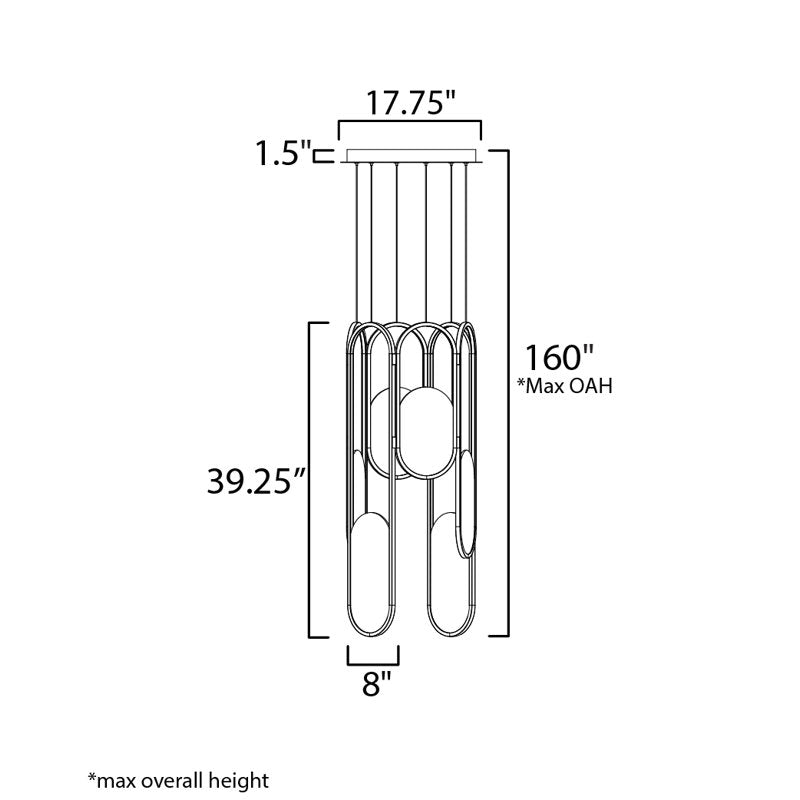 Trance 6 - Light LED Pendant