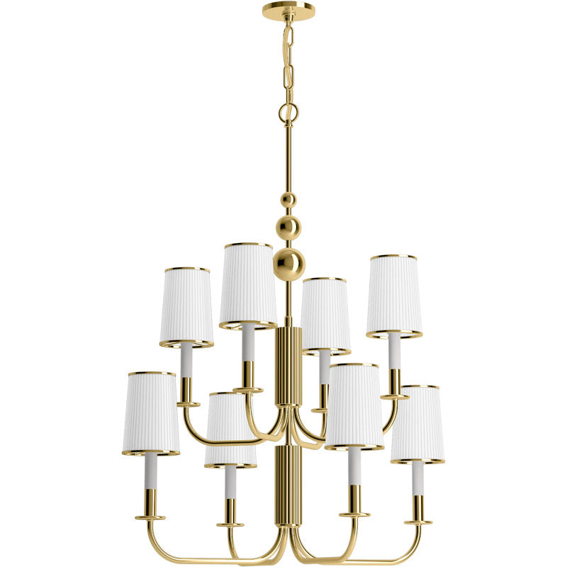 Tresdoux™ Eight-Light Chandelier