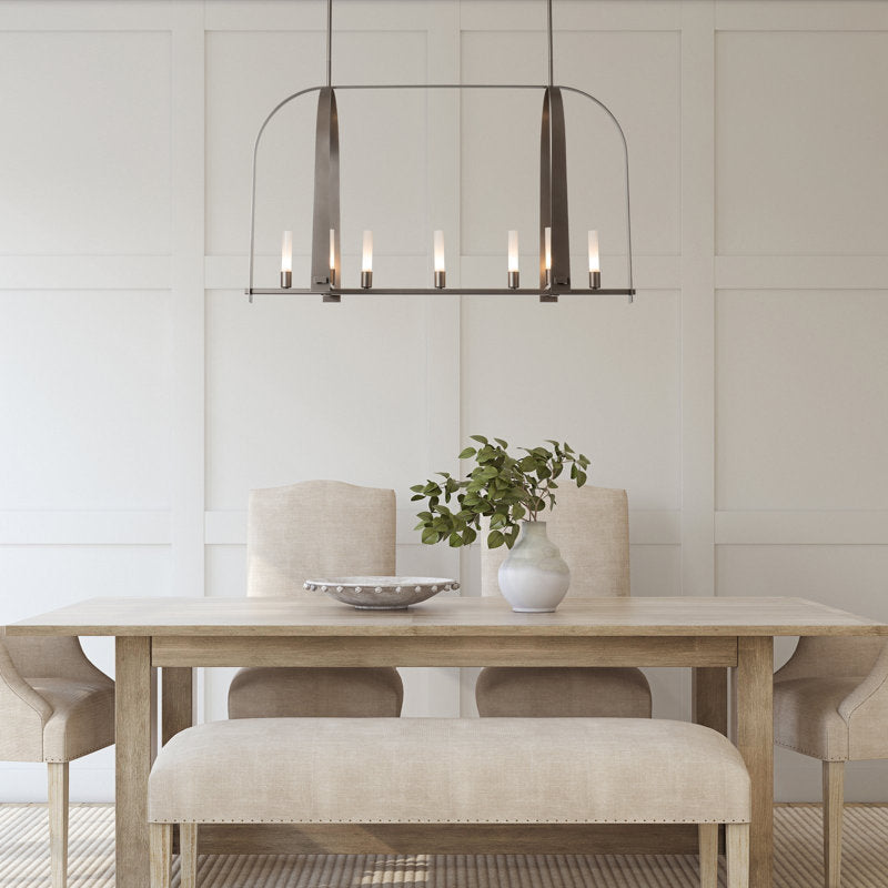 Triomphe 9 - Light Kitchen Island Linear Pendant