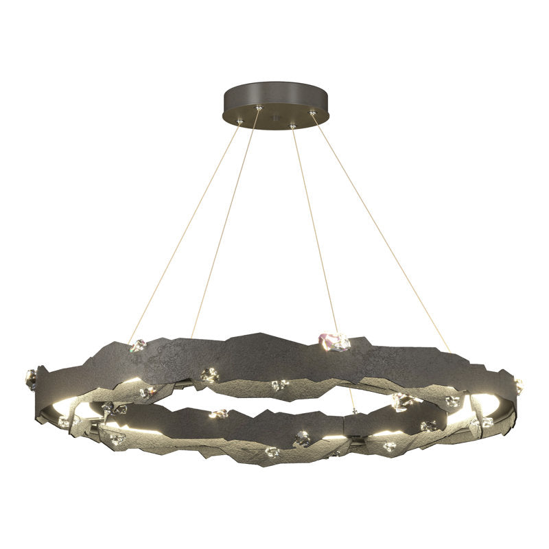 Trove Wagon Wheel LED Chandelier