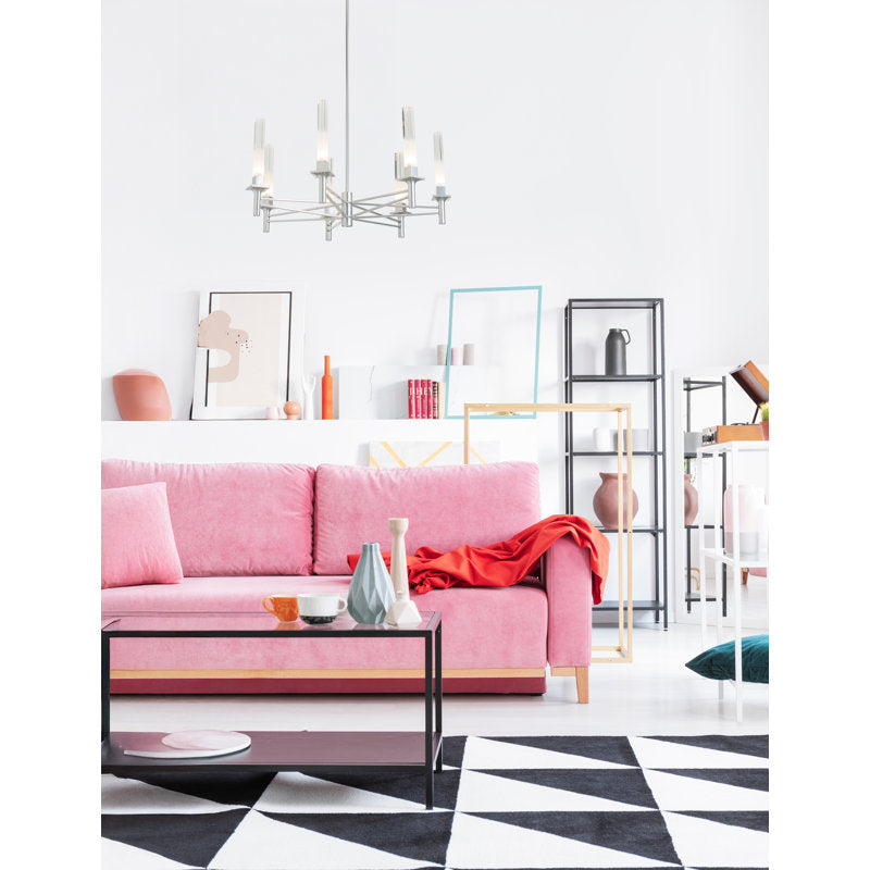 Truss 7-Arm Round Chandelier