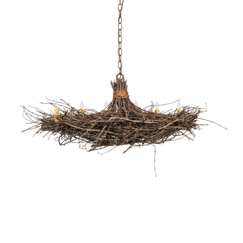 Twigs 6 - Light Chandelier