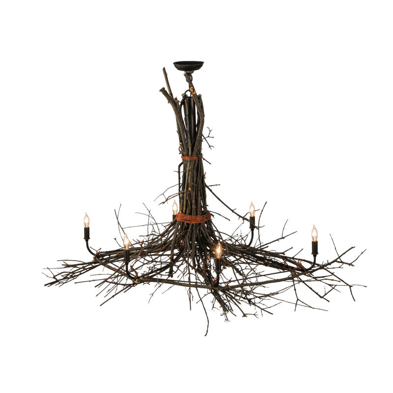 Twigs 6 - Light Chandelier