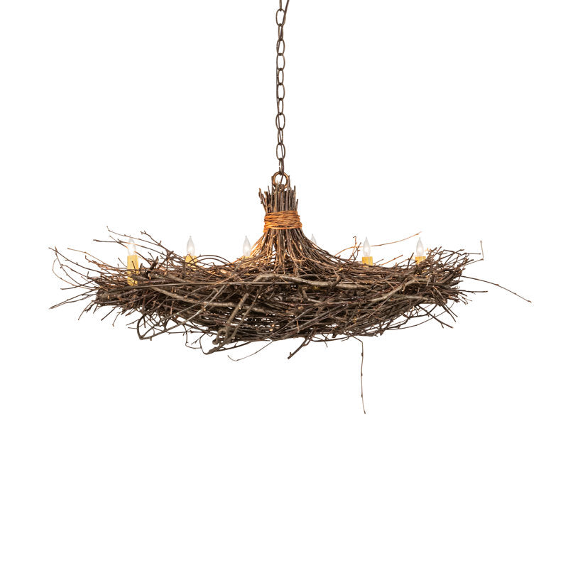 Twigs 6 - Light Chandelier