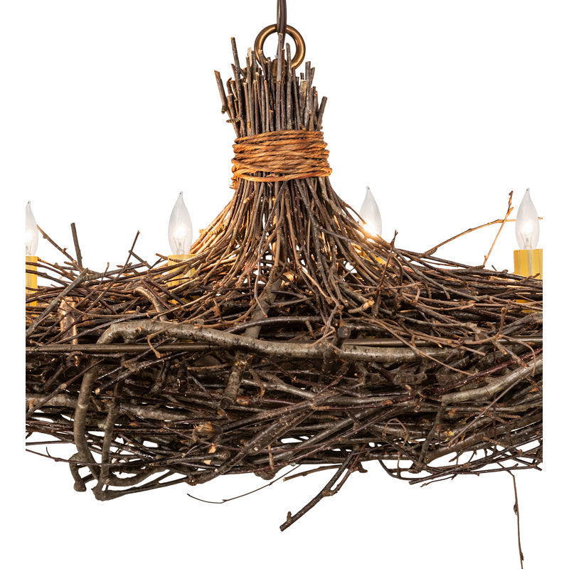 Twigs 6 - Light Chandelier