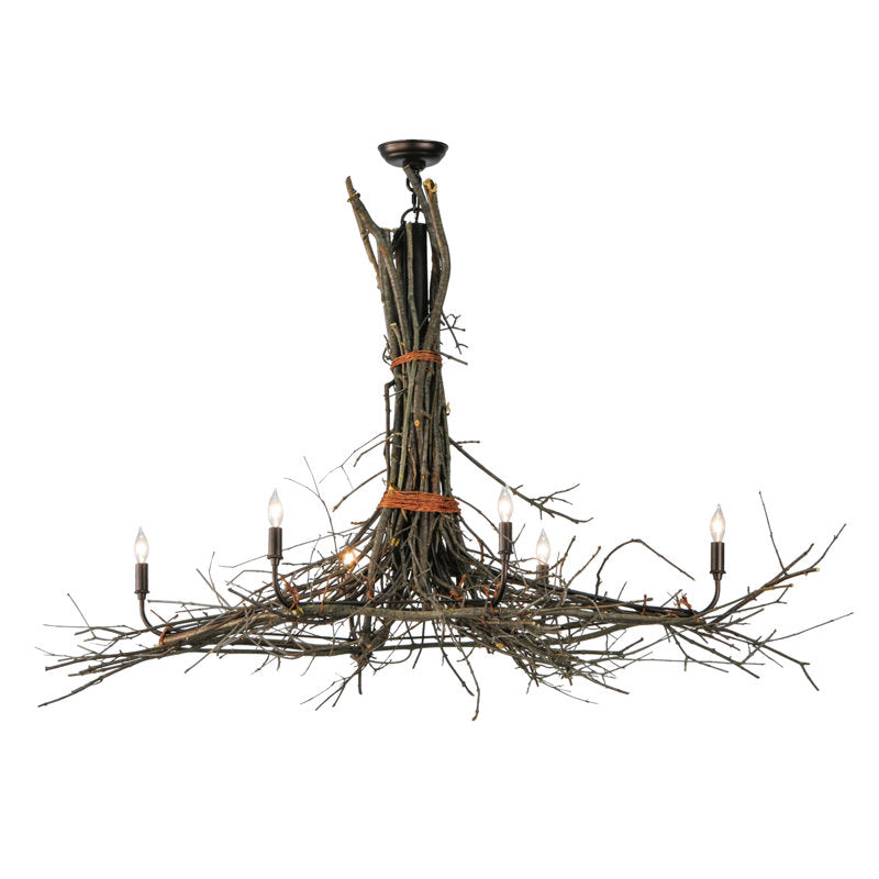 Twigs 6 - Light Chandelier