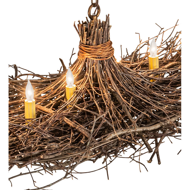 Twigs 6 - Light Chandelier