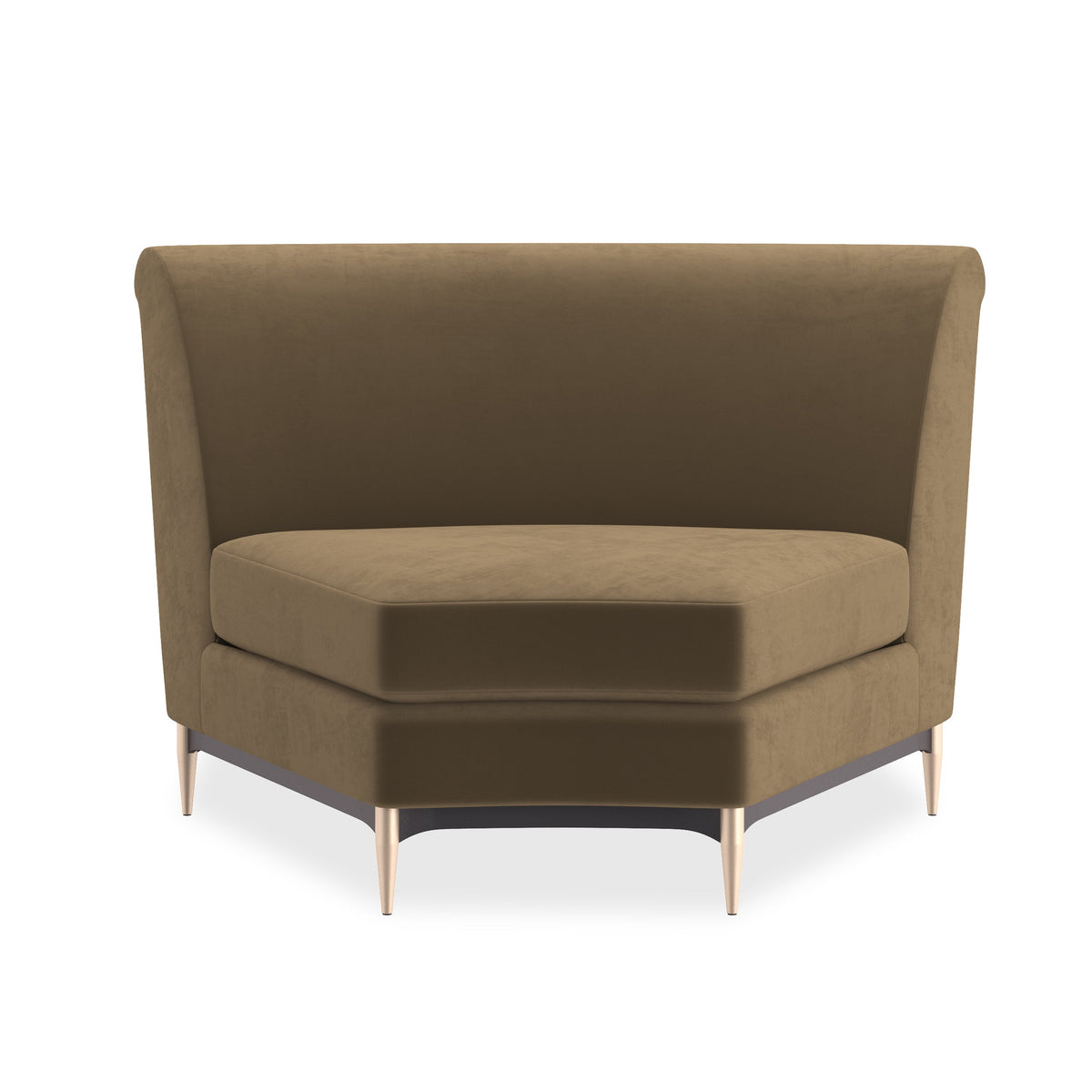 Caracole Upholstery Three'S Company Wedge