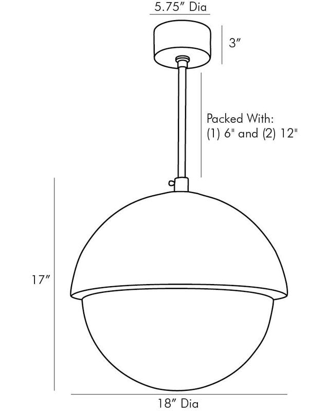 Underwood 3 - Light Chandelier