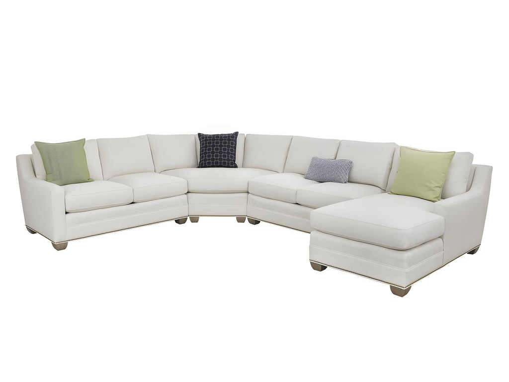 American Bungalow Upholstered Sectional Sofa