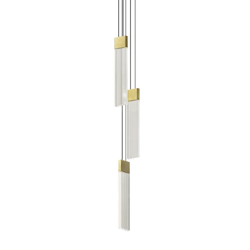 V Panels 3 - Light LED Pendant
