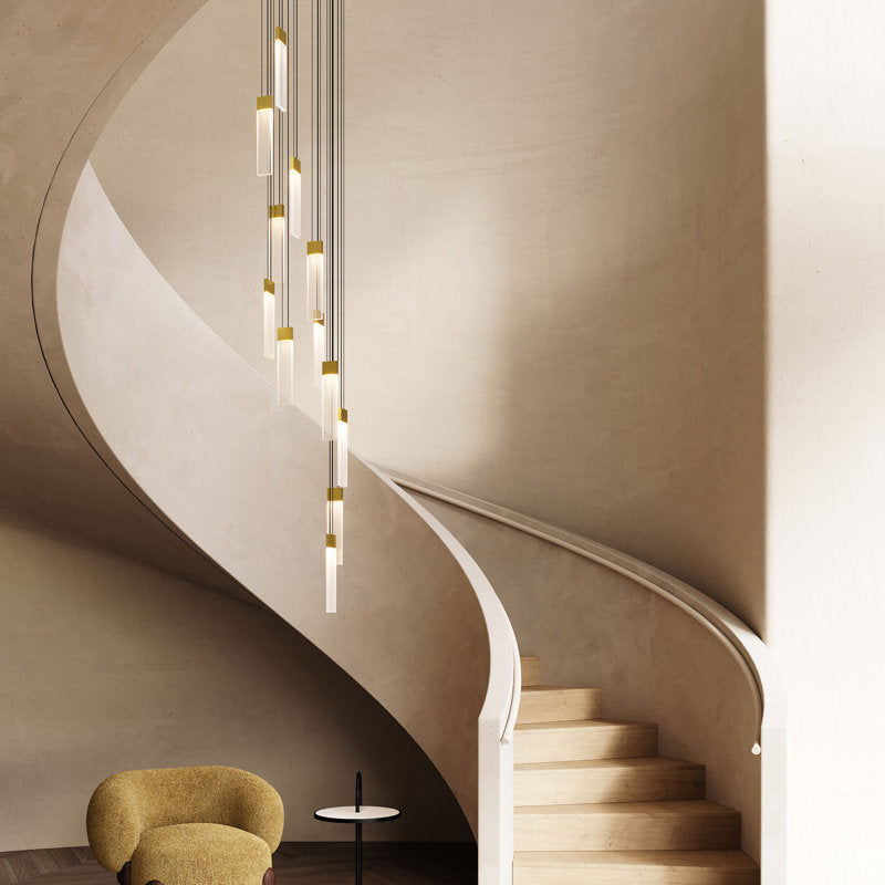 V Panels 6 - Light LED Pendant