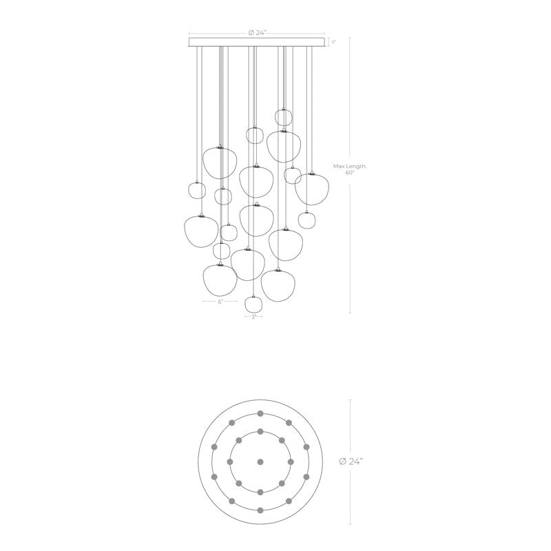 Voyage Twigs 19 Pendant Lights