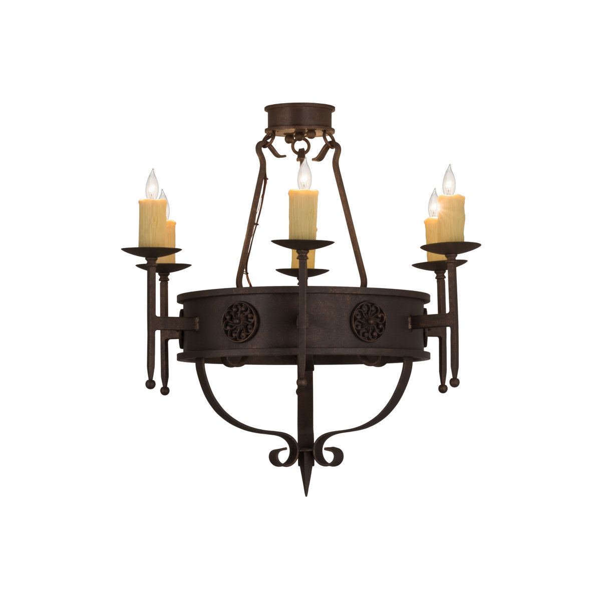 Walsall 6 - Light Chandelier
