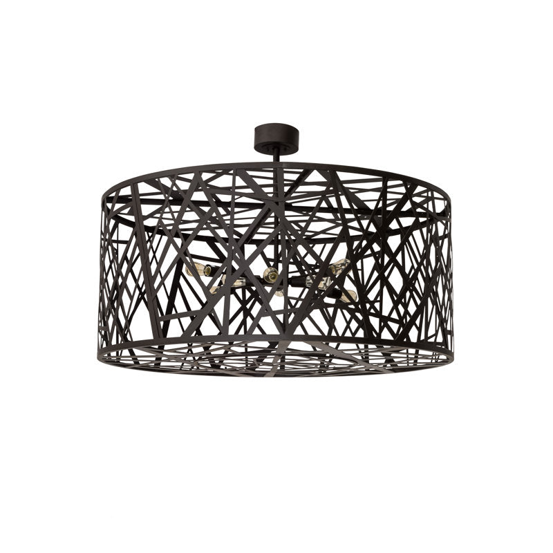 Waneta 8 - Light Semi Flush Mount