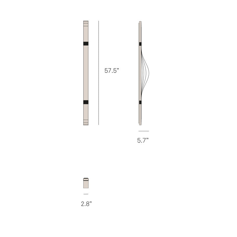 Woodstraps LED Wall Sconce