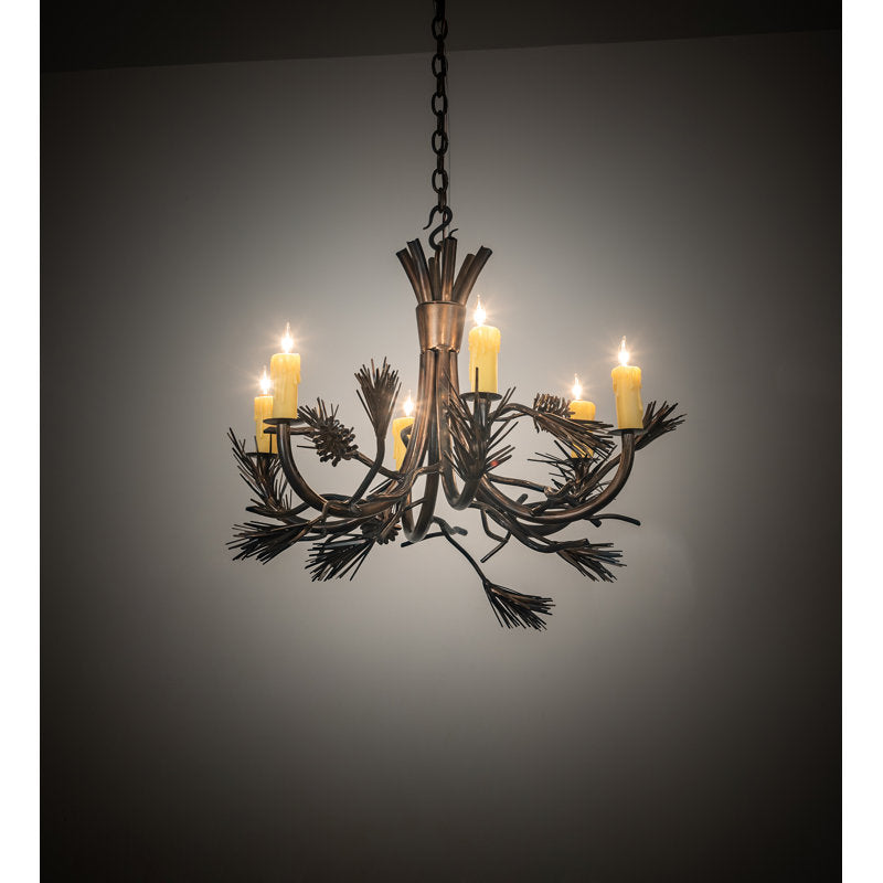 Woodvale 6 - Light Chandelier