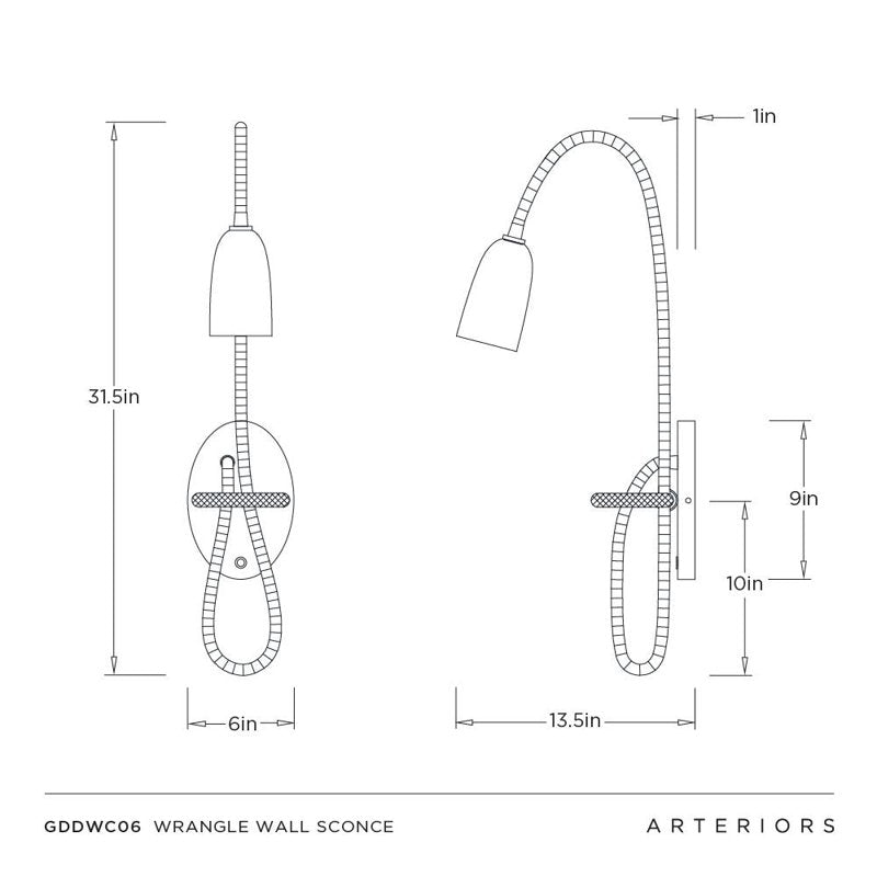 Wrangle Wall Sconce