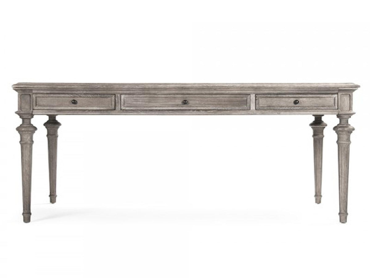 Nadine 78-Inch Rectangle Dining Table in Limed Grey Oak