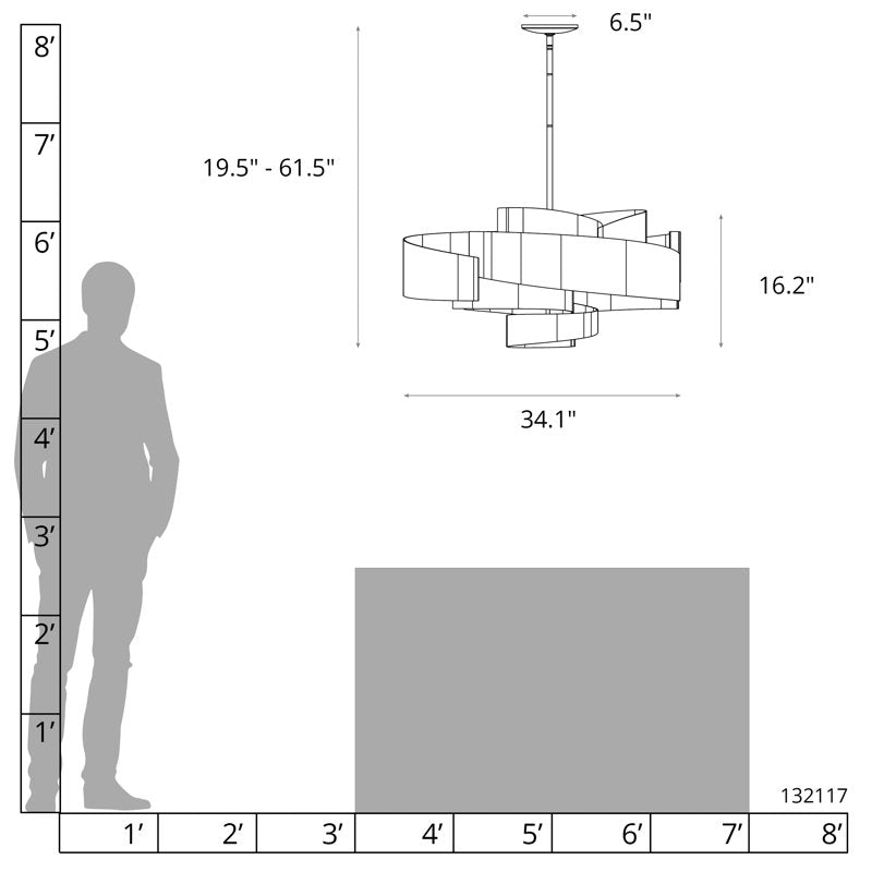 Zen Pendant - Oil Rubbed Bronze