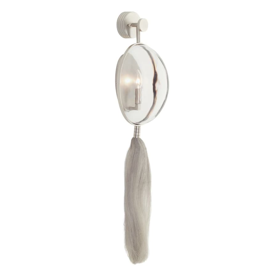 Arteriors Aramis 37" Tall Wall Sconce with Clear Glass Shade