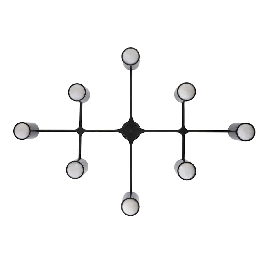 Arteriors Loryn Flush Mount 8 Light 46" Wide Semi-Flush Ceiling Fixture / Converts to Pendant