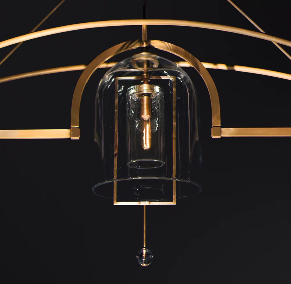 Artisan Blown Glass Outdoor Sconce