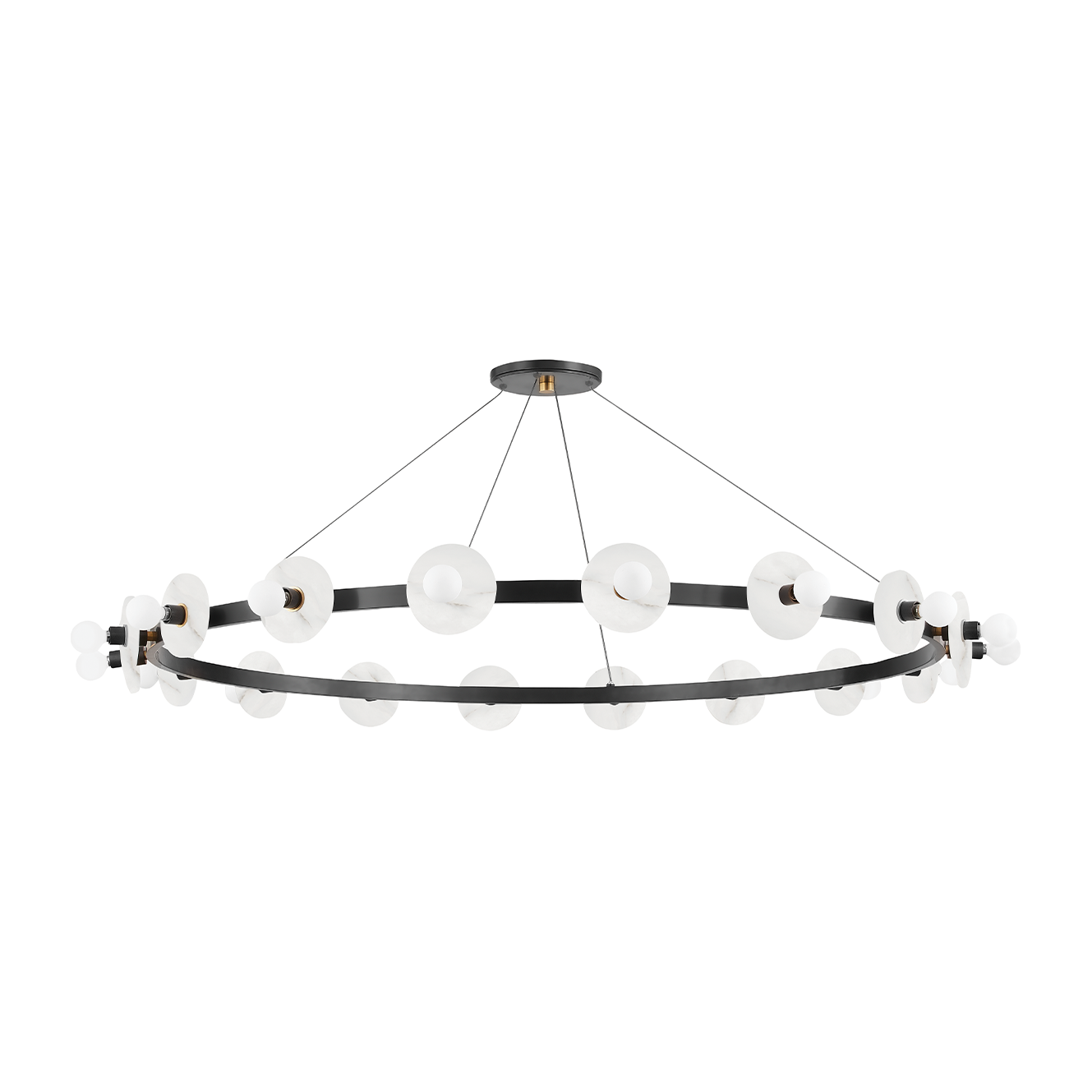 Austen Eighteen-Light Grand Chandelier / Aged Old Bronze