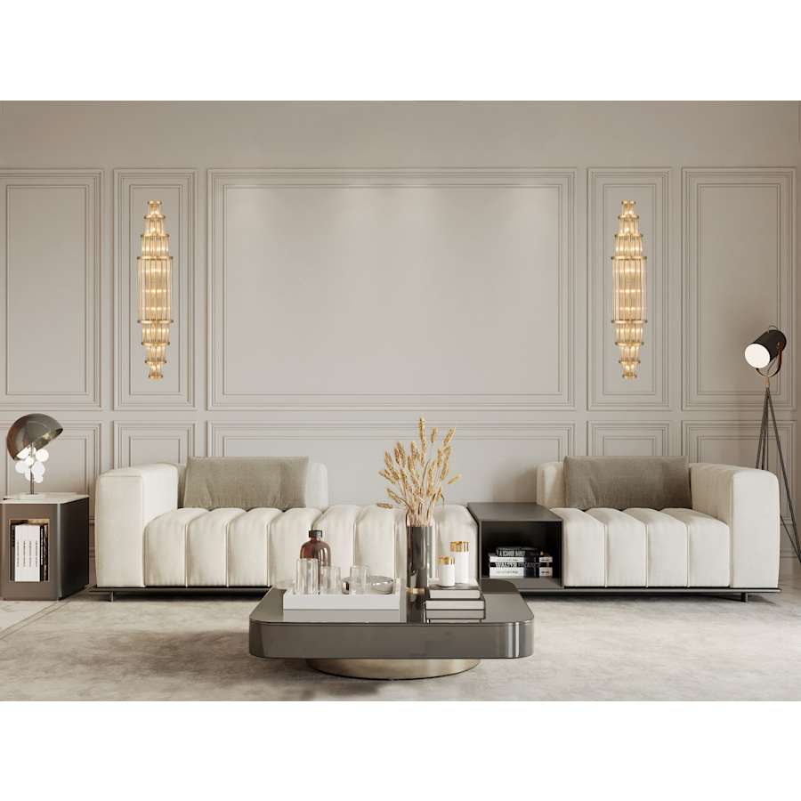 Avenue Lighting Waldorf 14 Light 50" Tall Wall Sconce