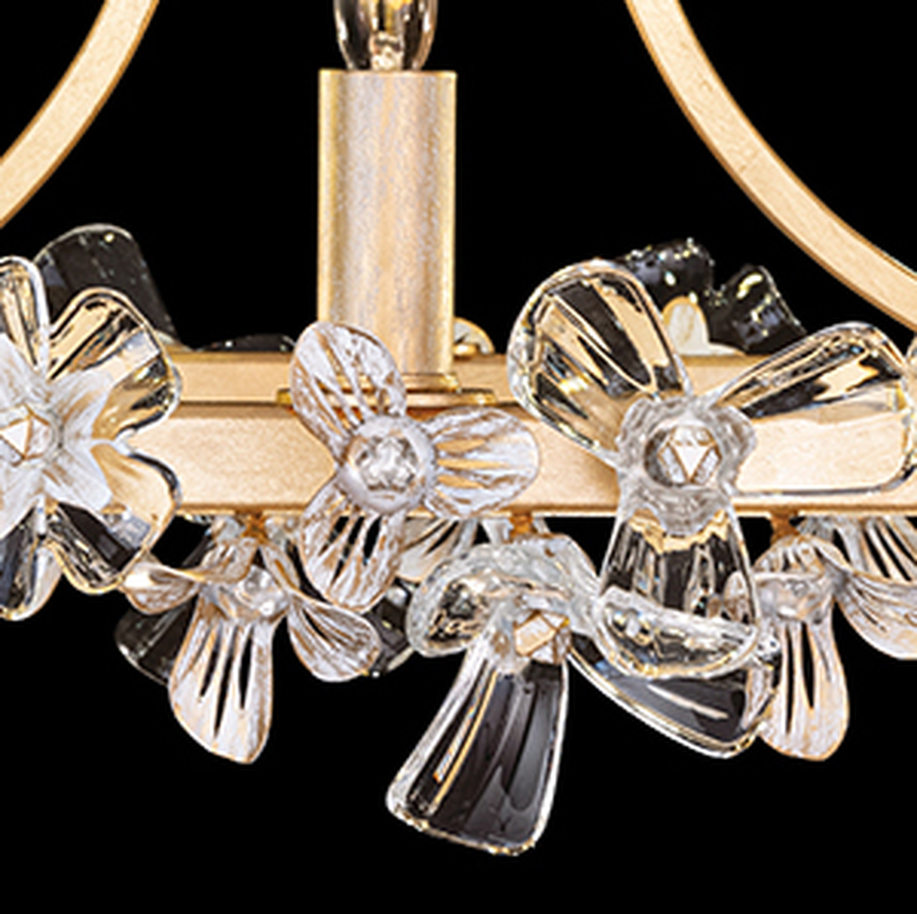 Azu Floral Crystal Chandelier