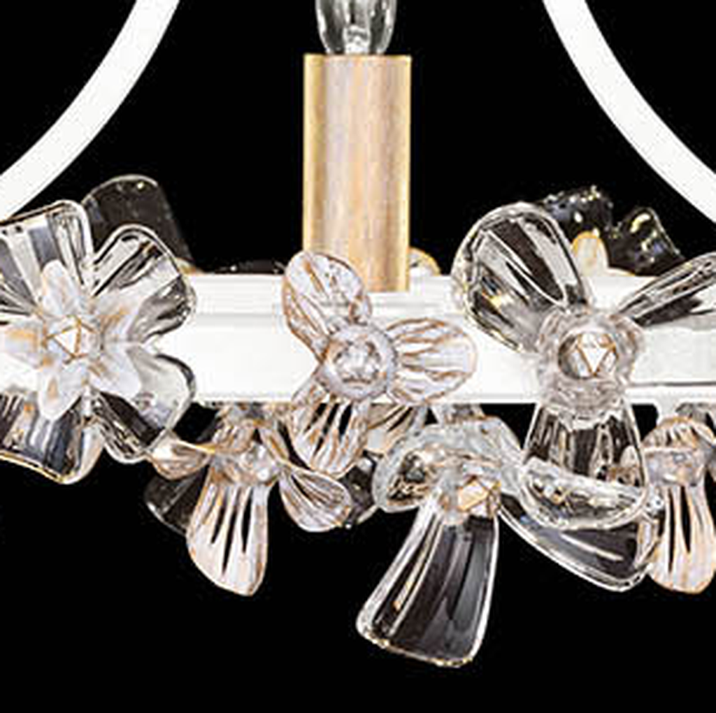Azu Floral Crystal Chandelier