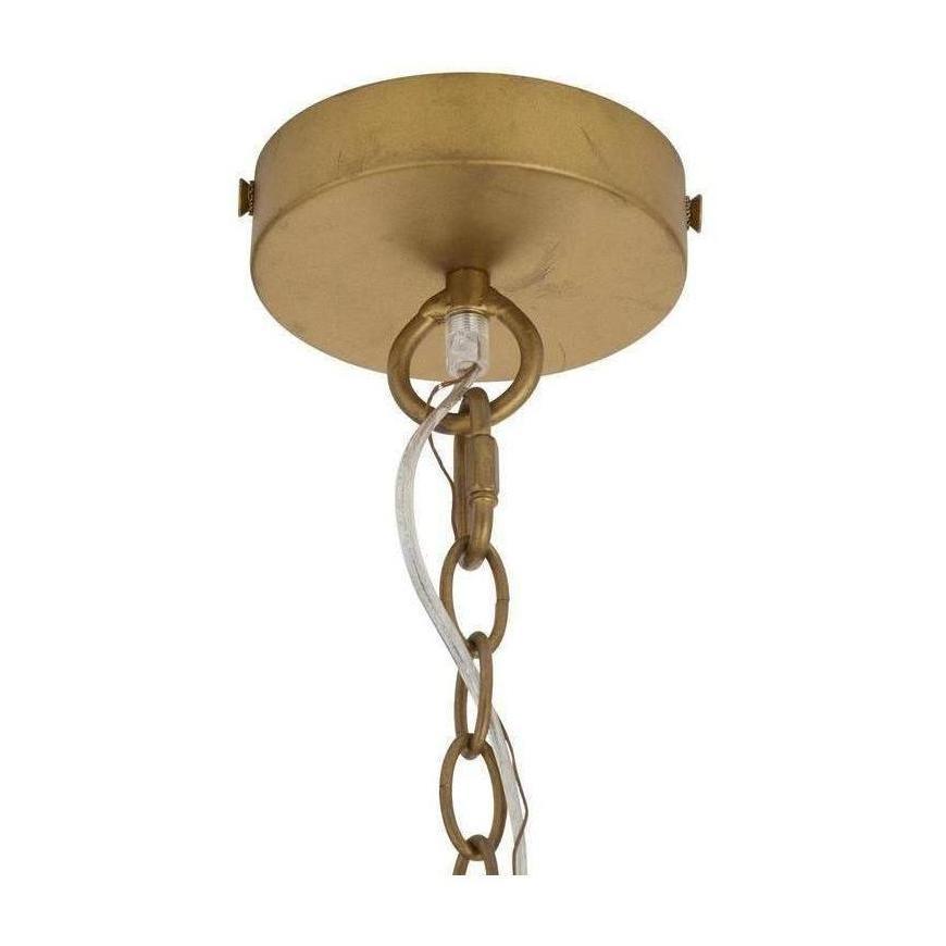 Bilal Two-Tier Coconut Shell Chandelier