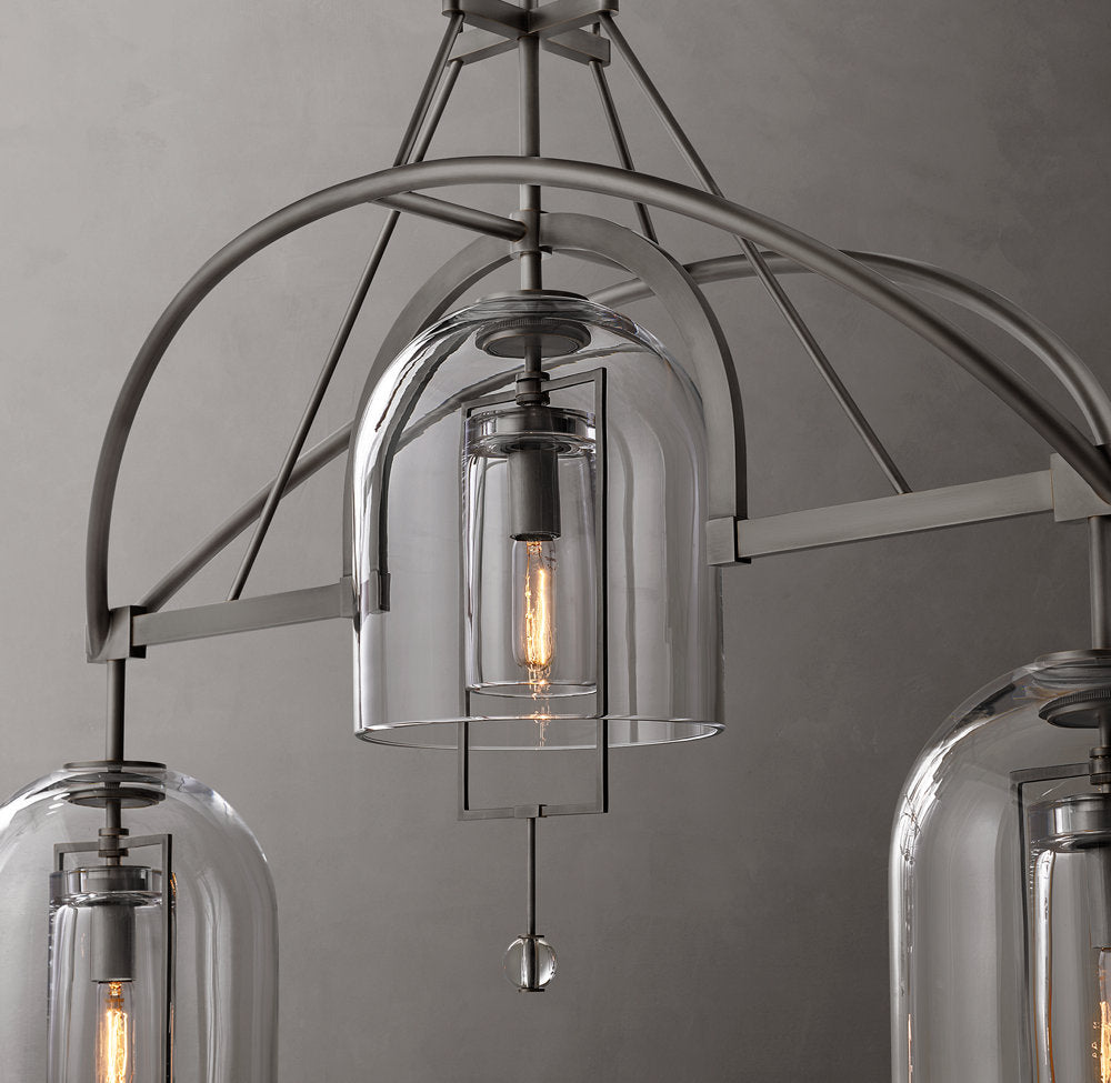 Blown Glass Balance Chandelier