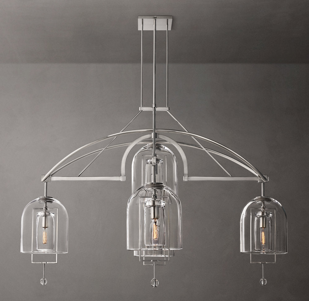 Blown Glass Balance Chandelier