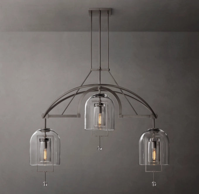 Blown Glass Balance Chandelier